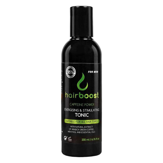 Hairboost Caffeine Power Energising & Stimulating Tonic for Men 200ml