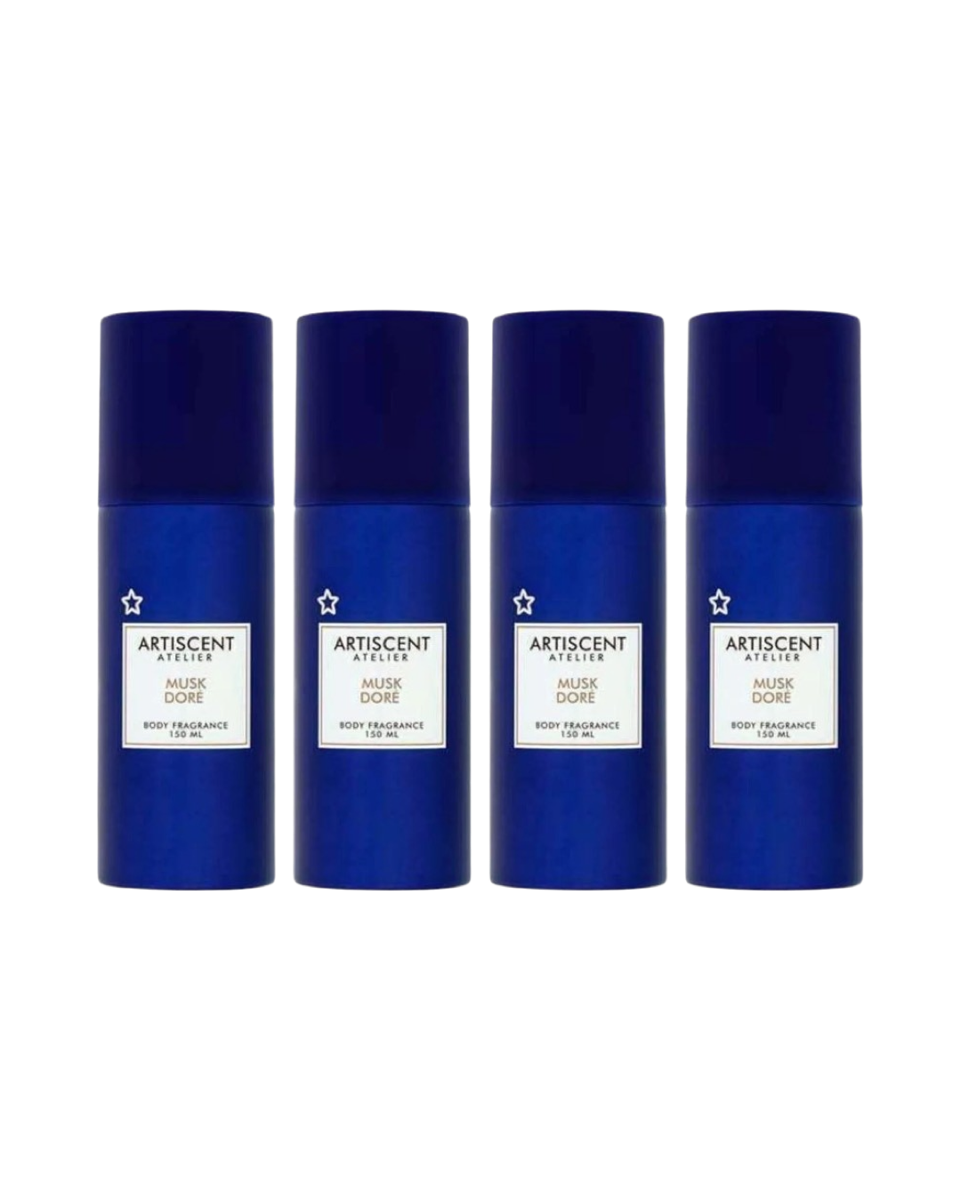 4 x Artiscent Atelier Musk Dore Body Fragrance 150ml