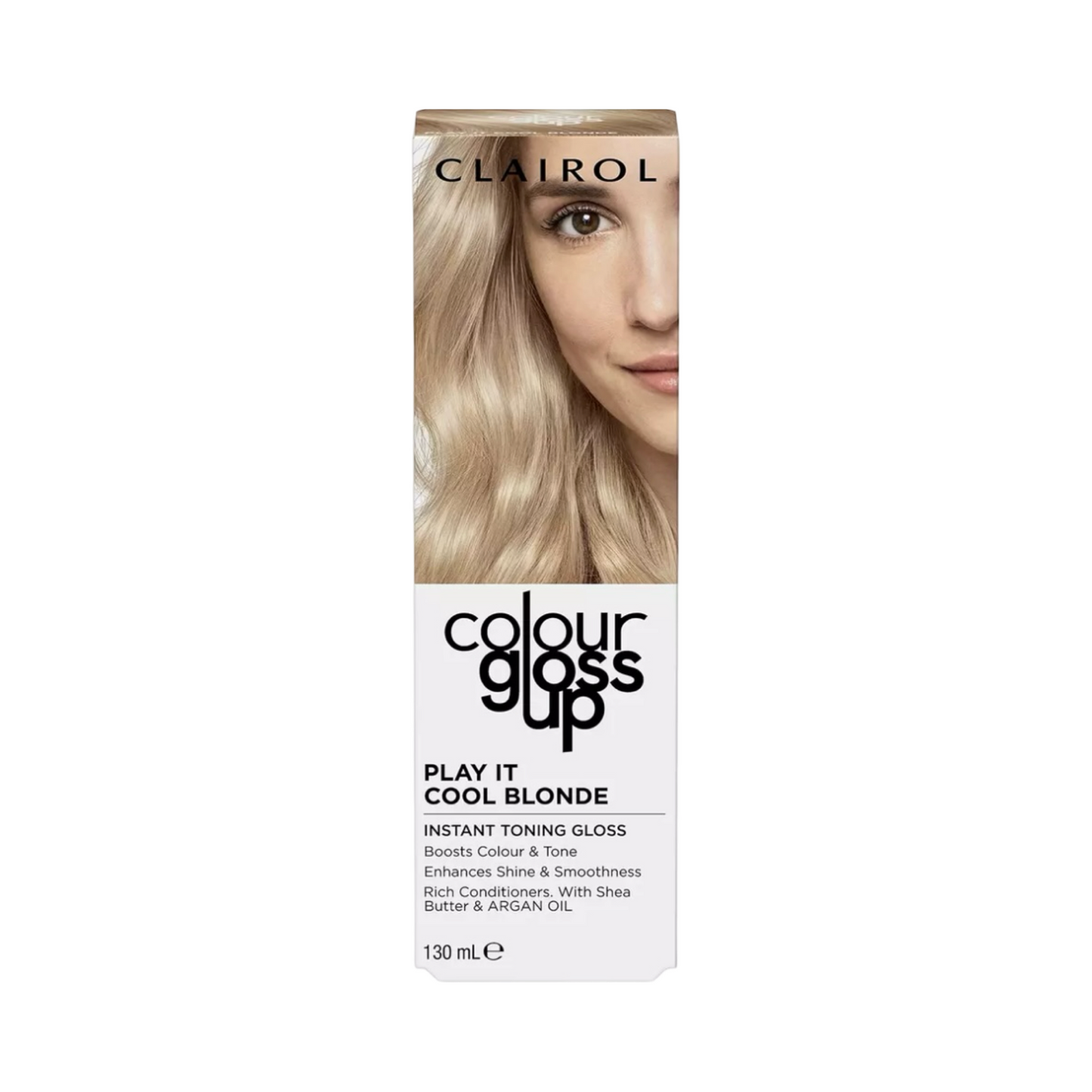 Clairol Colour Gloss Up Play It Cool Blonde Instant Toning Gloss 130ml