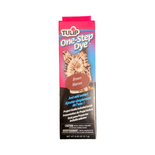 Tulip One-Step Dye Brown Marron for Tie-Dye Crafts