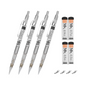 MozArt Essential Mechanical Pencil Set - 4 Sizes: 0.3, 0.5, 0.7