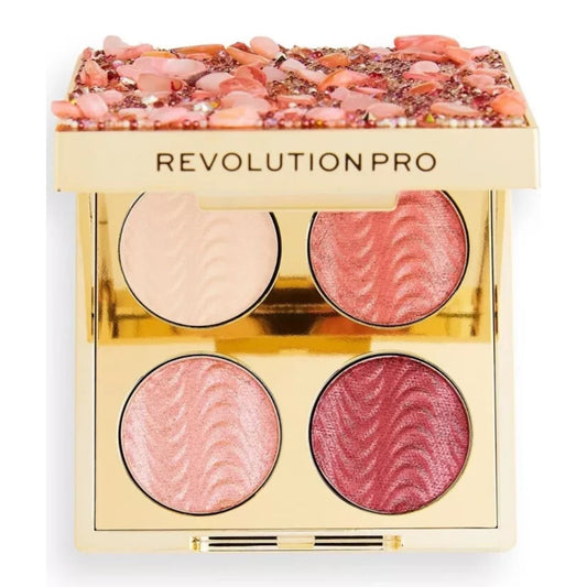 Revolution Beauty London Pro Ultimate Eye Quad Quartz Crush Palette