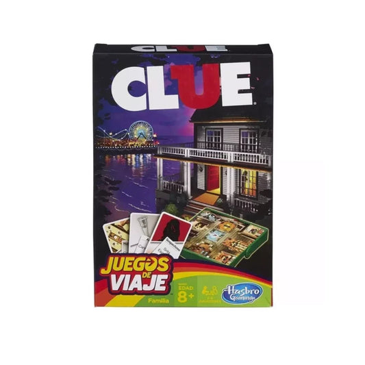 Clue Grab and Go Game Family Ages 8+ 3-6 Players