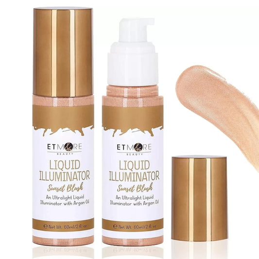 ETMORE BEAUTY Liquid Illuminator Sunset Blush 60ml