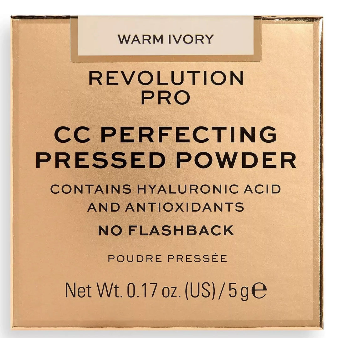 REVOLUTION PRO CC Perfecting Pressed Powder Warm Ivory