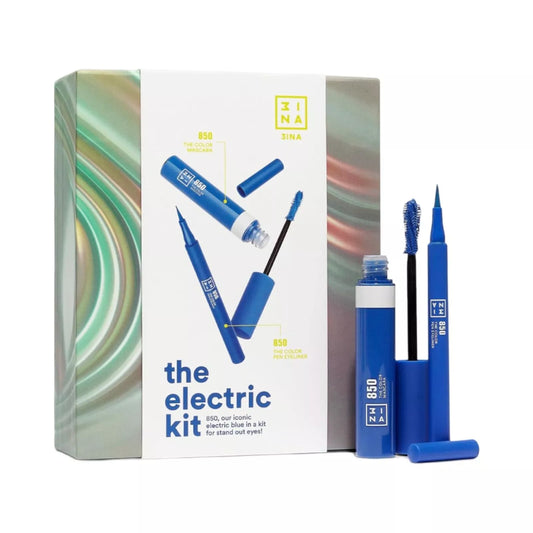 3ina Makeup The Electric Kit 850 Mascara & The Colour Eyeliner