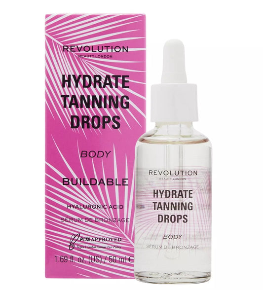 Revolution Beauty Buildable Hydrate Tanning Drops 30ml