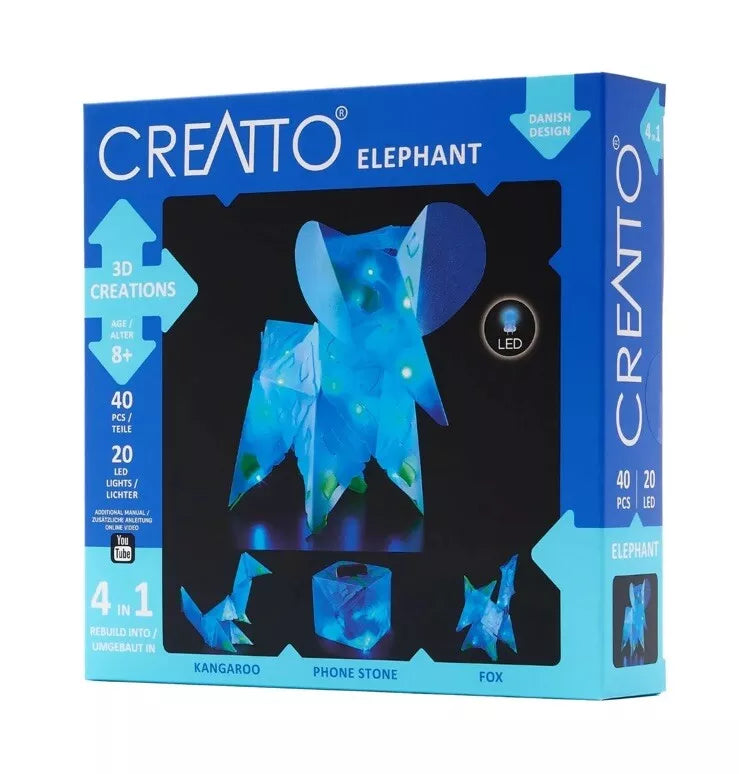 Creatto Thames & Kosmos 3D Moonlight Elephant Safari