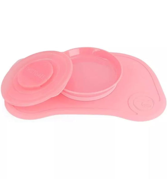 Twistshake Click Mat Baby Tableware Set Suction Plate & Placemat 38x25cm BPAFree