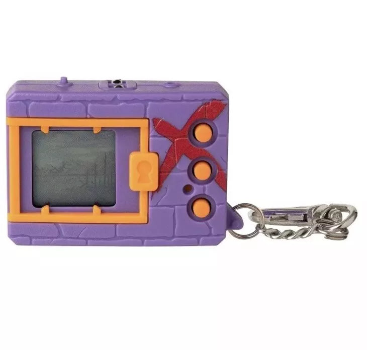 Bandai Digimon X Tamagotchi Virtual Monster Pet Handheld - Purple & Red