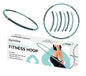 Gymcline Weighted Steel Fitness Hoop With 6 Sections 830g