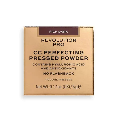 REVOLUTION PRO CC Perfecting Pressed Powder Rich Dark